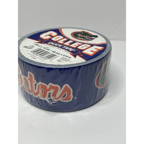Duct Tape Florida Gators NEW 1.88x10yards Blue Orange - Picture 3 of 4